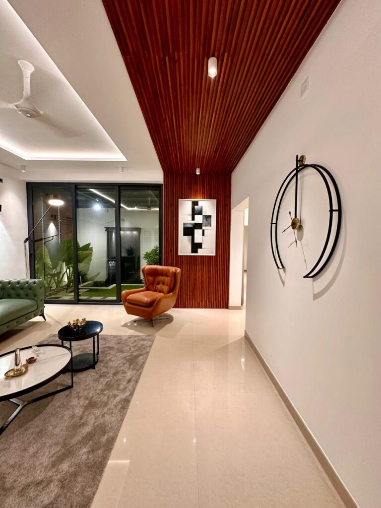 alt="Biophilic design with indoor plants and natural textures in 2025 home