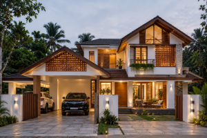 Contemporary House Architects in Thrissur designing modern luxury homes in Kerala