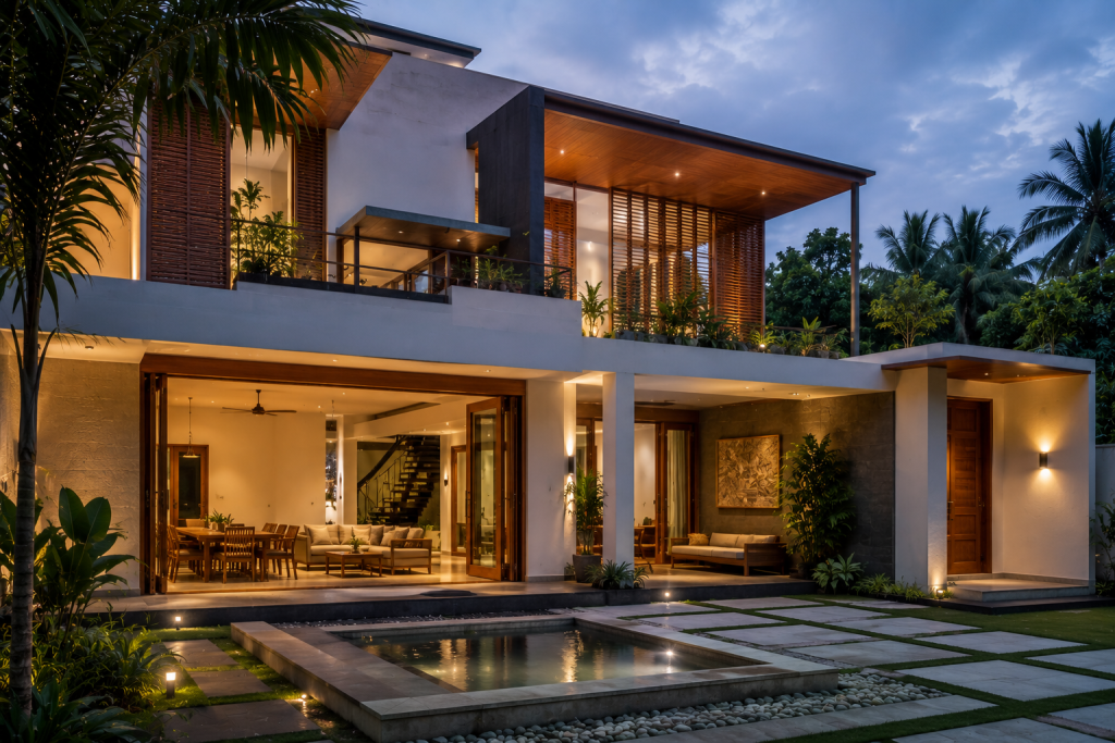 Contemporary House Architects in Thrissur